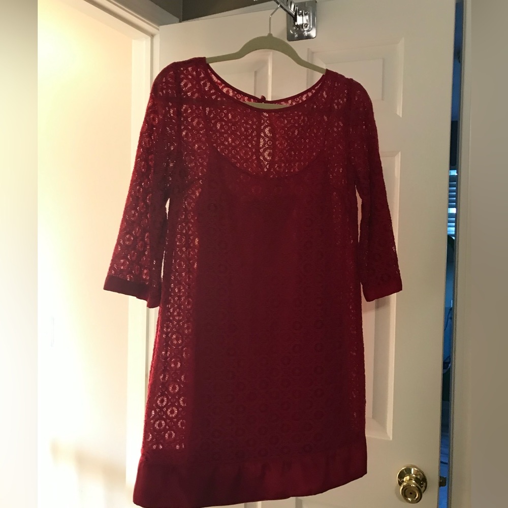 Beautiful Red Dress by Laundry by Shelli Segal